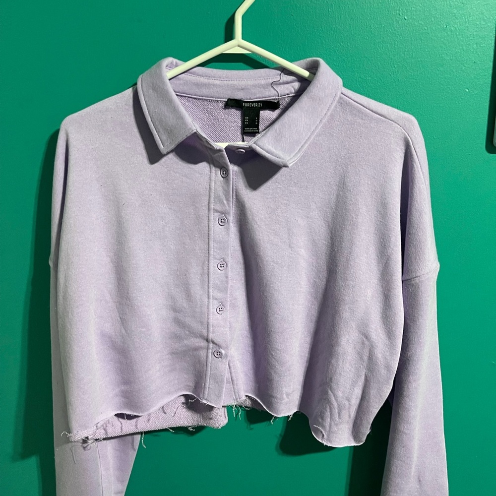 Cropped sweater/cardigan
